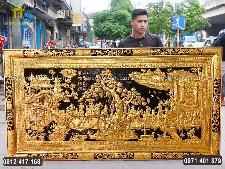 Nền tranh sơn đen v&ocirc; c&ugrave;ng nổi bật